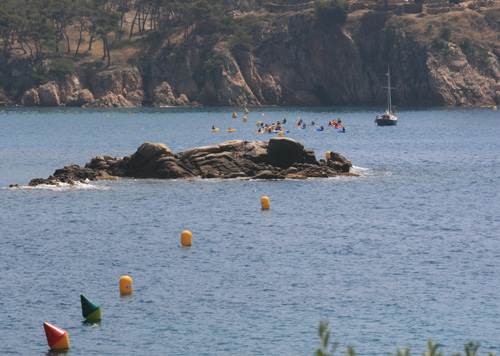 Abalisament a la zona de S'Alguer.