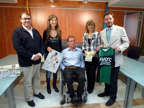 Presentació de les 12 Hores de Bàsquet, aquest matí a l'Ajuntament.