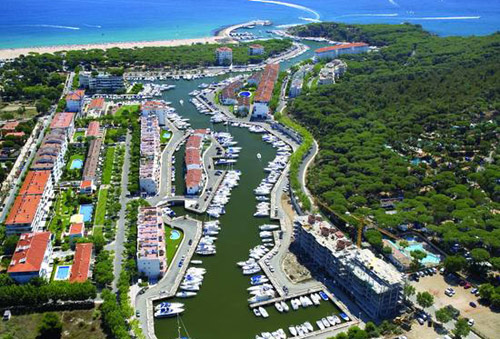 La marina del port d'Aro.