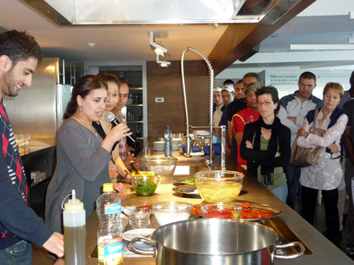 El taller Cuines del Món, en una imatge d'arxiu.
