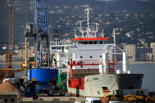 Activitat comercial al port de Palamós
