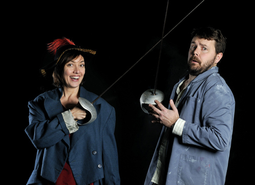 'Tot assajant Cyrano...', l'obra que avui tanca la Mostra de Teatre Juvenil.