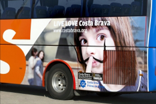 La marca turística Costa Brava, una de les més importants de Catalunya.