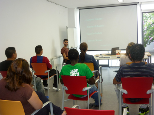 Curs de formació a l'Espai del Barri.