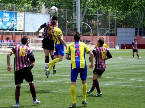 El Palamós ha condemnat el Júpiter a Primera Catalana. (Foto: S. Cortés)