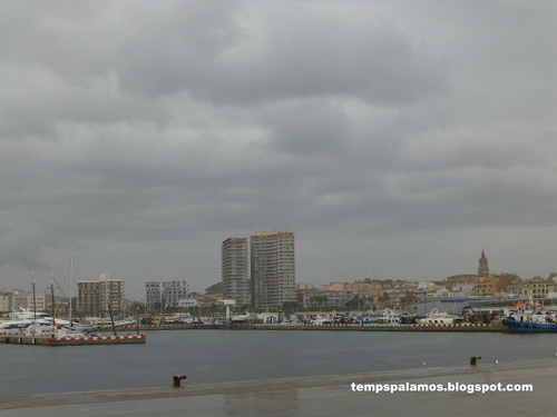 Un dia de boira a Palamós. (Foto: tempspalamos.blogspot.com)