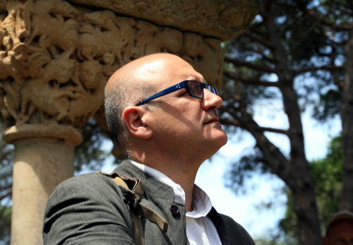 Gerardo Boto, en una imatge d'arxiu a la finca del Mas del Vent.