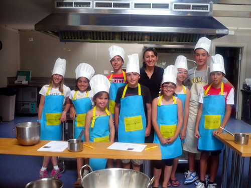 Tallers infantils a l'Aula Gastronòmica de l'Empordà.