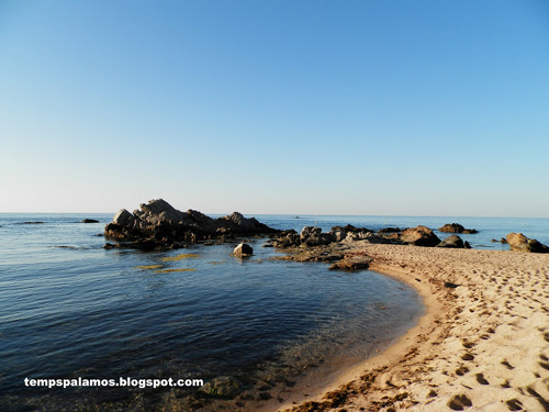 El temps d'estiu ha arribat a Palamós.