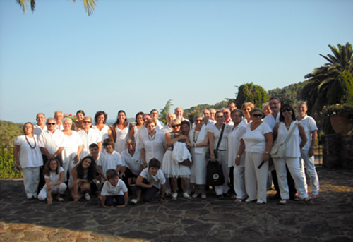La Coral El Progrés també fa activitats solidàries.