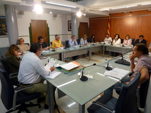 Imatge del Ple municipal del passat mes de juny.
