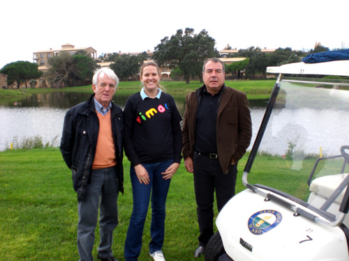 Premiats en la primera edició del Torneig de golf a benefici de Vimar.