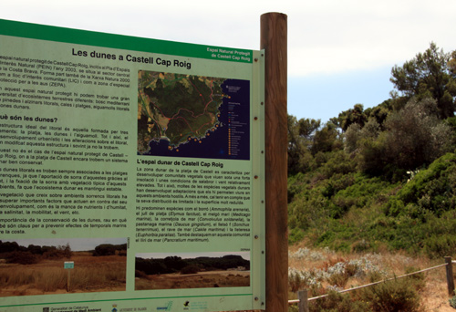 Espai d'Interès Natural Castell-Cap Roig.