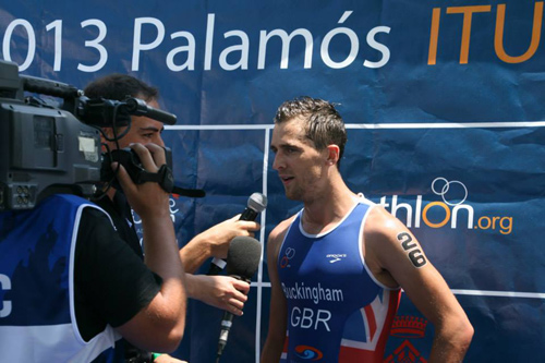 Palamós va viure una prova de la Copa del Món de Triatló, diumenge passat.