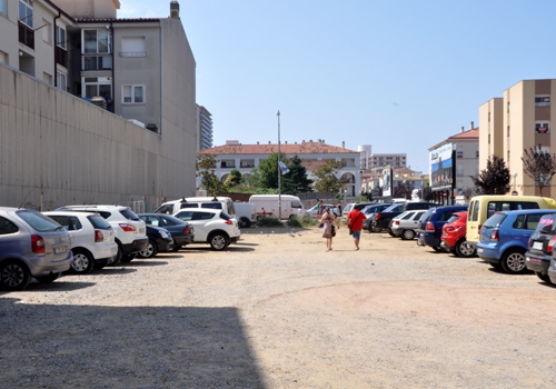 L'estacionament del carrer de Pere Joan, que ha entrat en servei aquesta mateixa setmana.