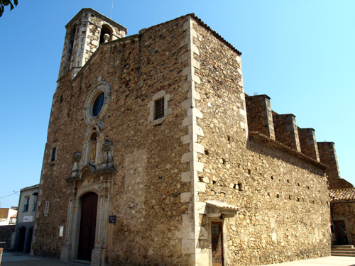 L'església deSanta Eugènia de Vila-romà.