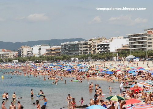 Els temps assoleiat i la calor han predominat aquesta darrera setmana. (Foto: tempspalamos.blogspot.com).