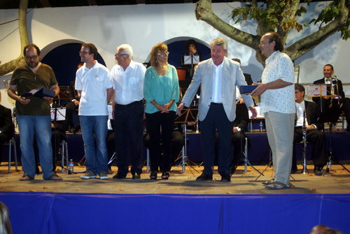 Un moment de l'acte d'ahir a l'Arbreda. (Foto: Àngel Romero).