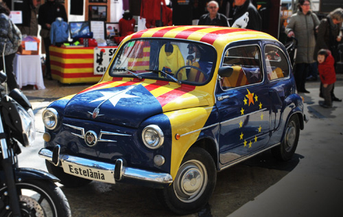 La Fira compta amb un Seat 600 'estelat'.