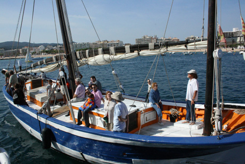Sortides guiades a bord del veler 'Rafael'. Foto: O.-O.