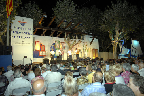 Fotografia d'arxiu de la Mostra de l'Havanera Catalana de Palamós.