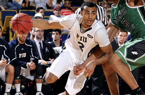 Un jugador del FIU Panthers.
