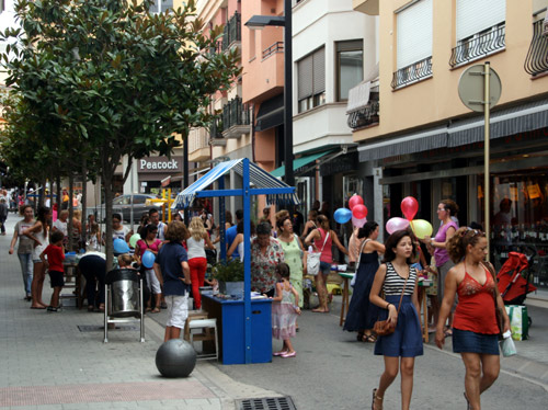 Fireta Infantil al carrer de Cervantes, en l'edició de l'any passat.