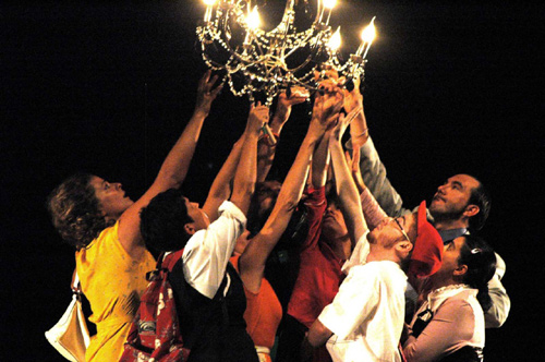 Exposició “El teatre s’mou”, d’Irene Roé, que es podrà veure durant aquests dies a la Casa de Cultura de Girona.