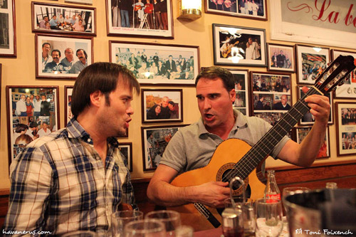 El grup Arjau cantarà havaneres avui a Sant Antoni. (Foto: Toni Foixench - havanerus.com).