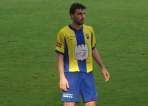 Cristian Venzal no serà aquest diumenge al camp del Rubí. (Foto: Sergi Cortés).