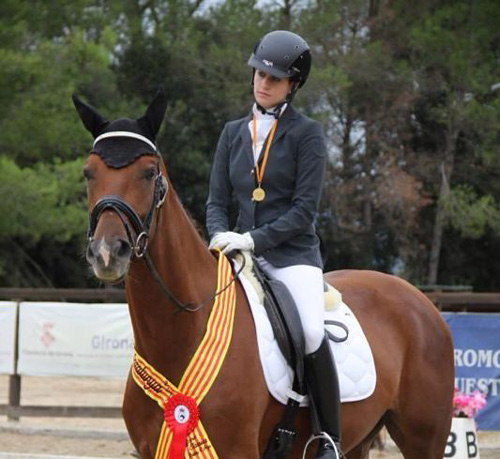 La palamosina Judit Sardà, campiona de Catalunya.