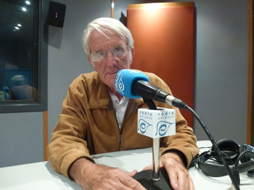 Jordi Sistach és el Síndic de Greuges de Palamós.