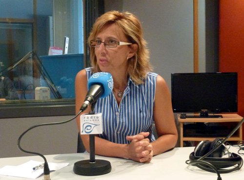 Teresa Ferrés, alcaldessa de Palamós.