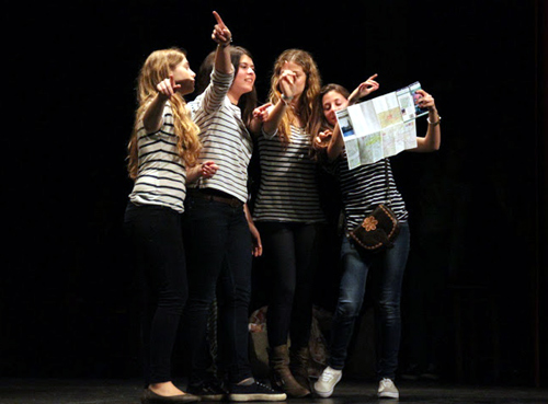 Una imatge d'arxiu de la Mostra de Teatre Juvenil de Palamós.