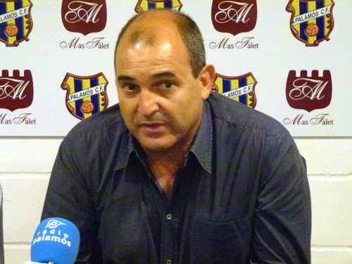 Joan Pau Pérez, nou president del Palamós CF.