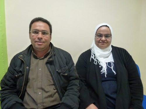 Mohand El Miri i la seva dona, avui.
