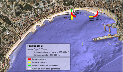 Dibuix de la proposta triada pels veïns de Sant Antoni.