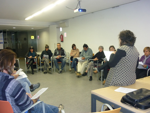 Curs de gestió d'associacions a l'Espai del Barri, en una imatge d'arxiu.