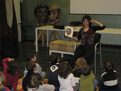 Hora del Conte a la biblioteca municipal de Palamós, en una imatge d'arxiu.