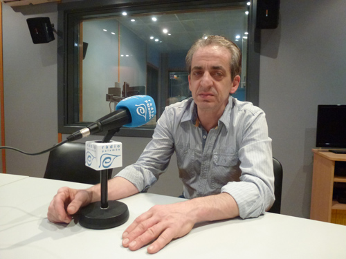 El pastisser Santi Sierra.