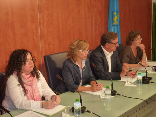 Regidors del govern municipal en el Ple que es va fer al setembre.