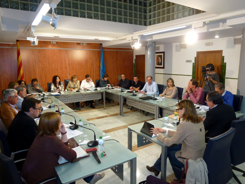 El Ple de Palamós va donar suport a la moció presentada per ERC.