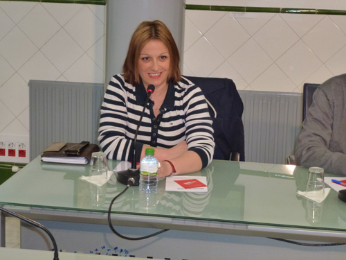 La regidora del PP a Palamós, Vanesa Mányik.