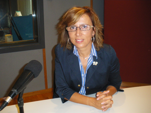 L'alcaldessa de Palamós, Teresa Ferrés.