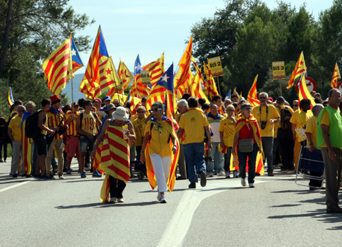 Tram de la Via Catalana a Vilademuls.