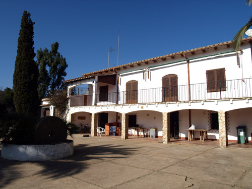 La finca de Can Pere Tià, al paratge de Bell-lloch.