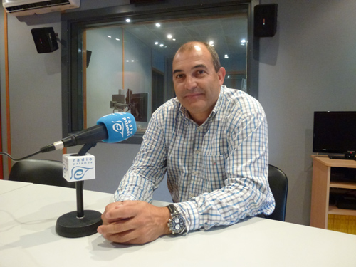 El president del Palamós CF, Joan Pau Pérez.