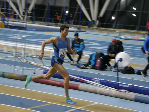 Mechaal, en una competició a Sabadell el passat mes de gener.