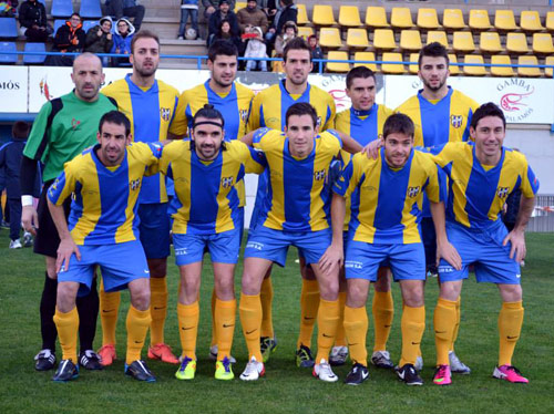 Aquest és l'onze inicial del Palamós ahir davant el Castelldefels.