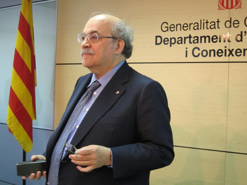 Mas-Colell reflexionarà sobre el moment econòmic actual. (Foto: www.zoomnews.es)